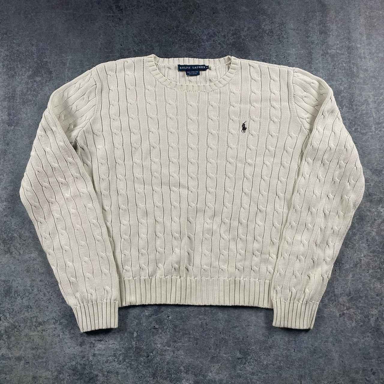 Ralph Lauren Cable Knit (M)