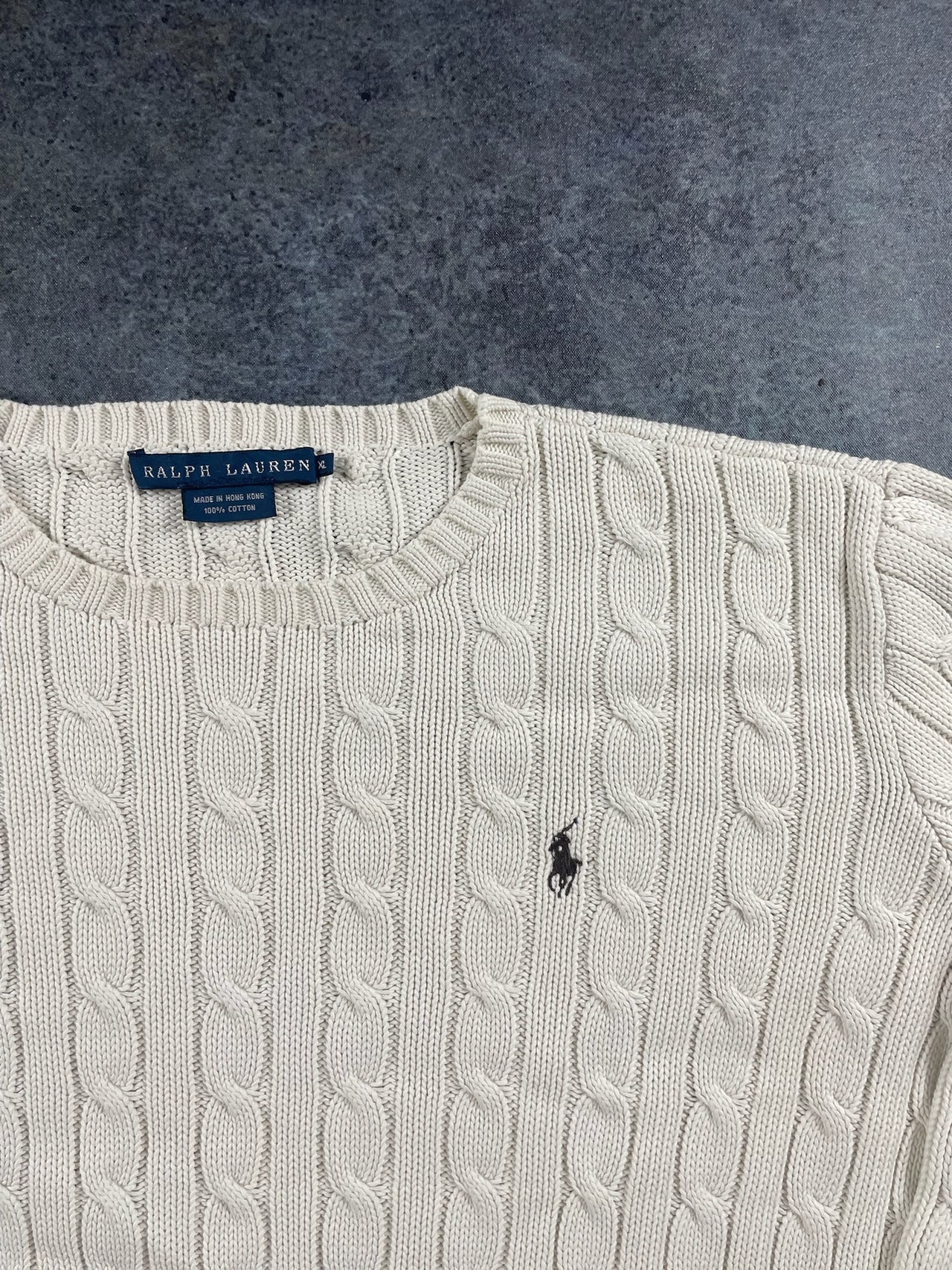 Ralph Lauren Cable Knit (M)