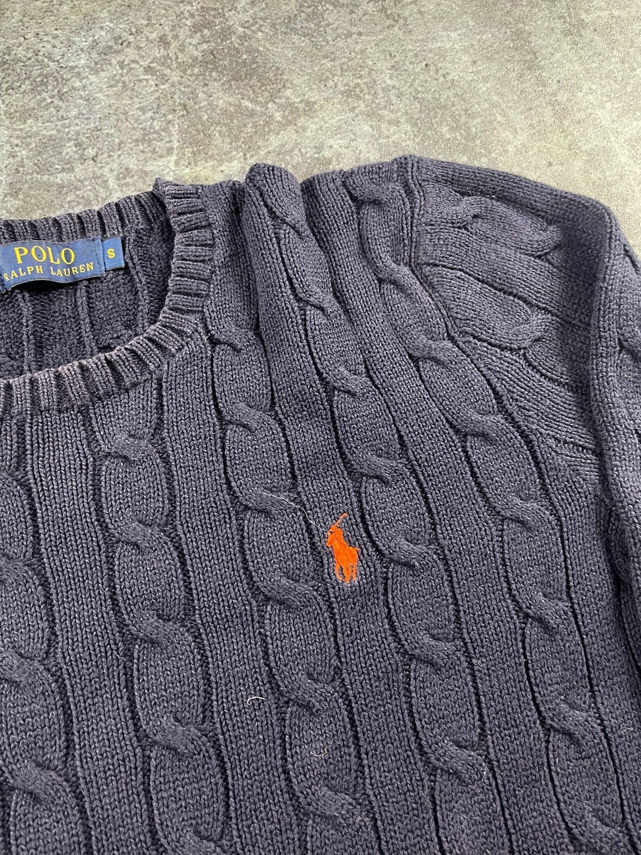 Ralph Lauren Cable Knit (S-M)