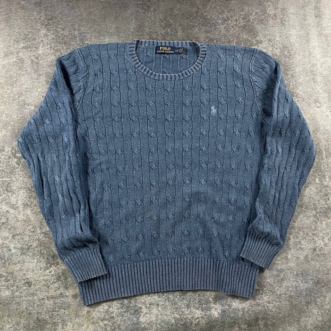 Ralph Lauren Cable Knit (L)