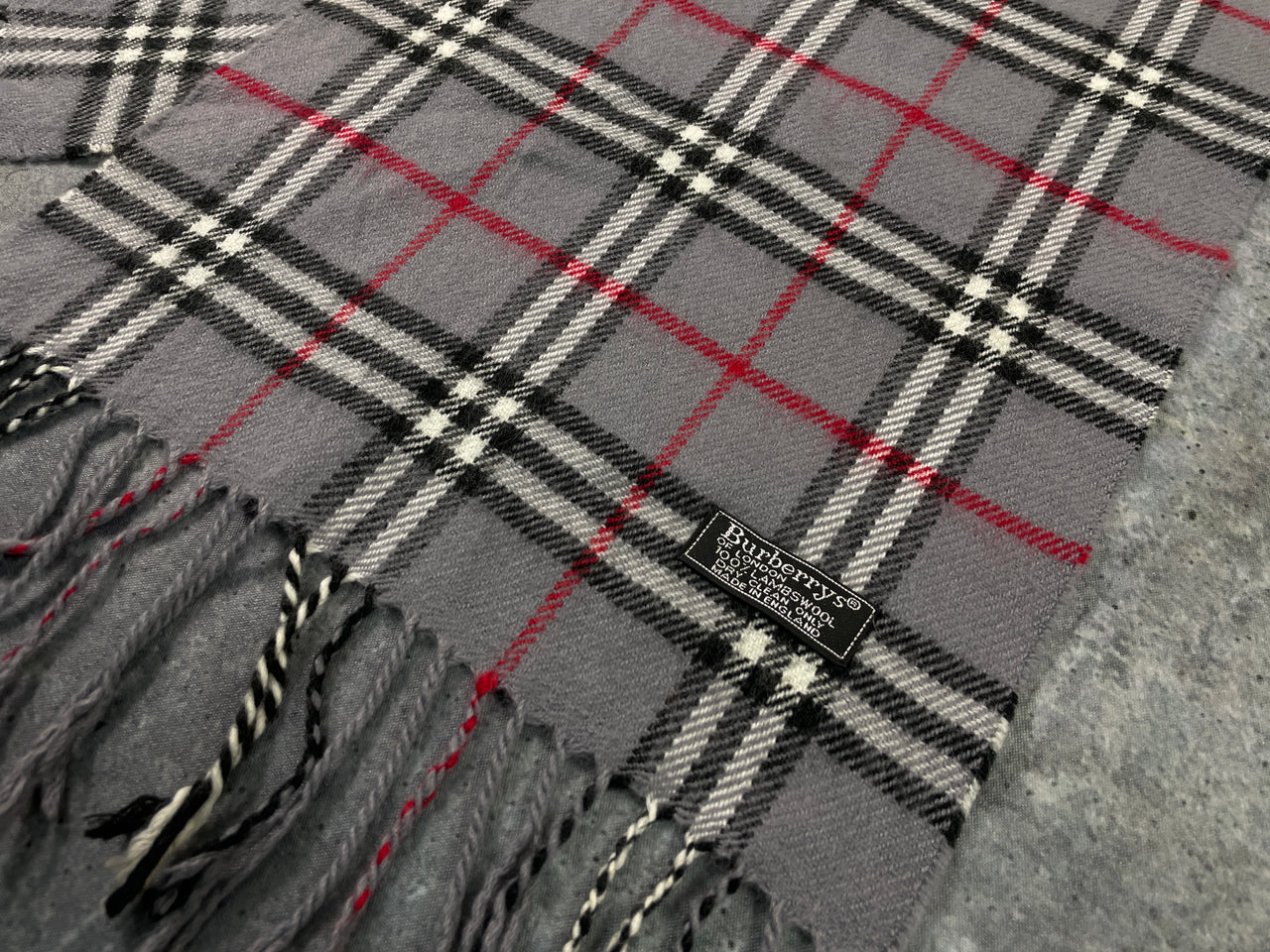 Burberry Scarf Grey